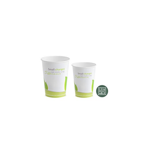 VERRE EN PAPIER COMPOSTABLE