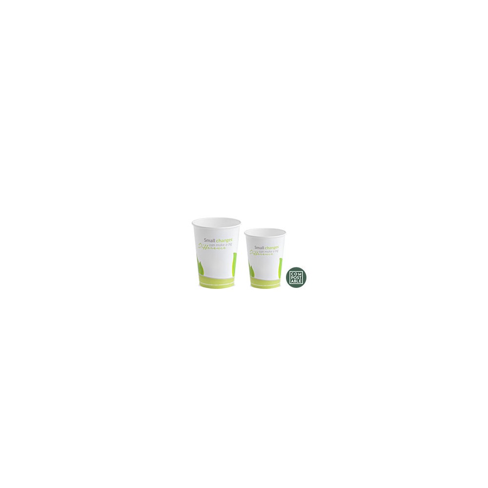 VERRE EN PAPIER COMPOSTABLE