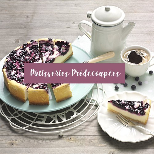 Pâtisseries Prédécoupées